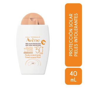 Protector Solar Fluido Mineral Avene LB SPF 50+ 40 ML