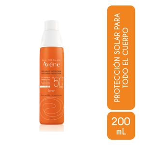 Protector Solar Spray Avene LN SPF 50+ 200 ML