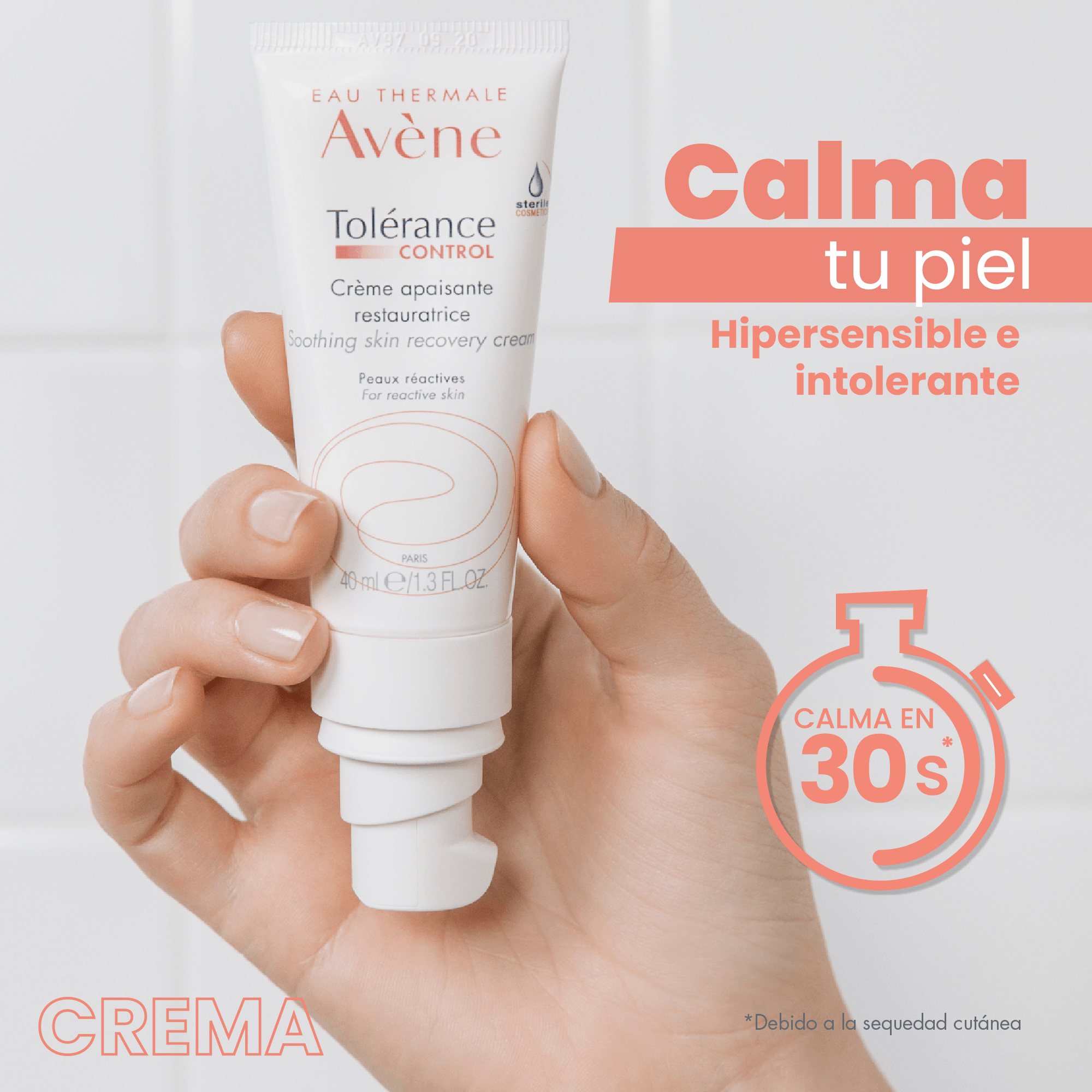 AVENE Tolerance control Crema 40 mL