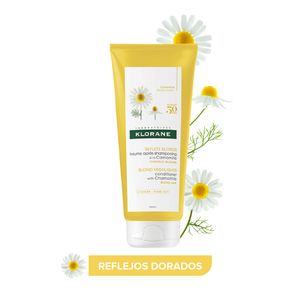 Balsamo Pelo Rubio Klorane Camomila 200 Ml