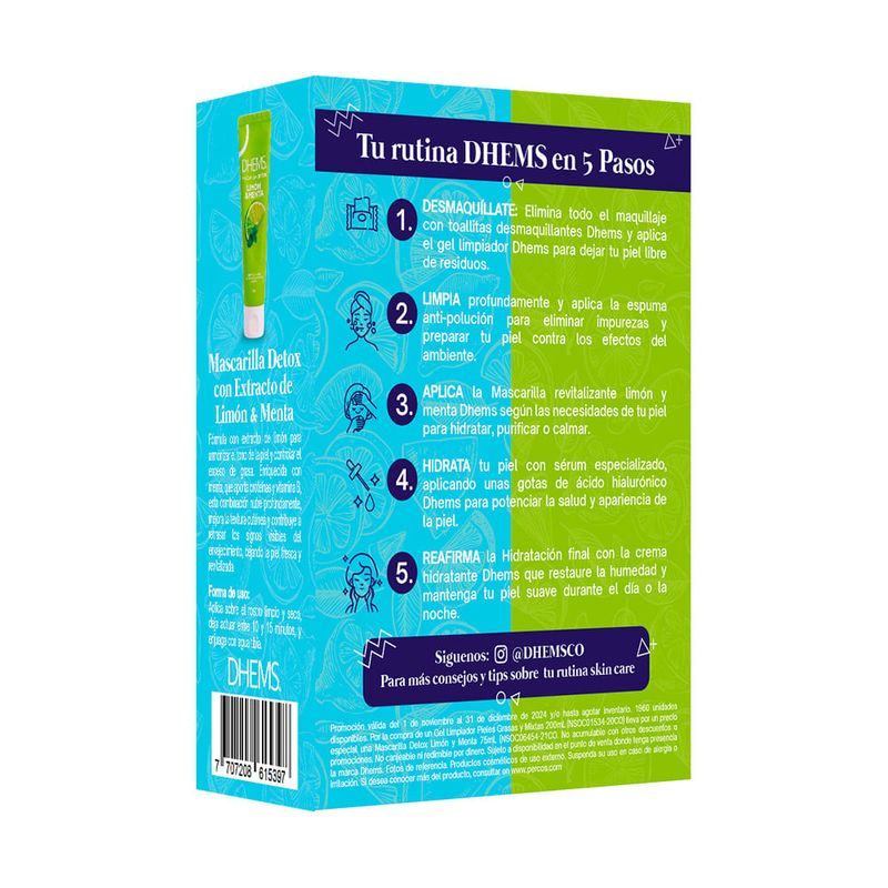 DH-Kit-Gel-Limpiador-piel-mixta-a-grasa-200-mL--Mascarilla-Detox-75-mL-precio-especial