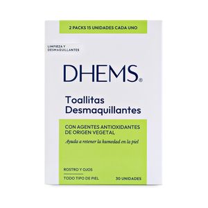 Dhems Toallitas Desmaquillantes